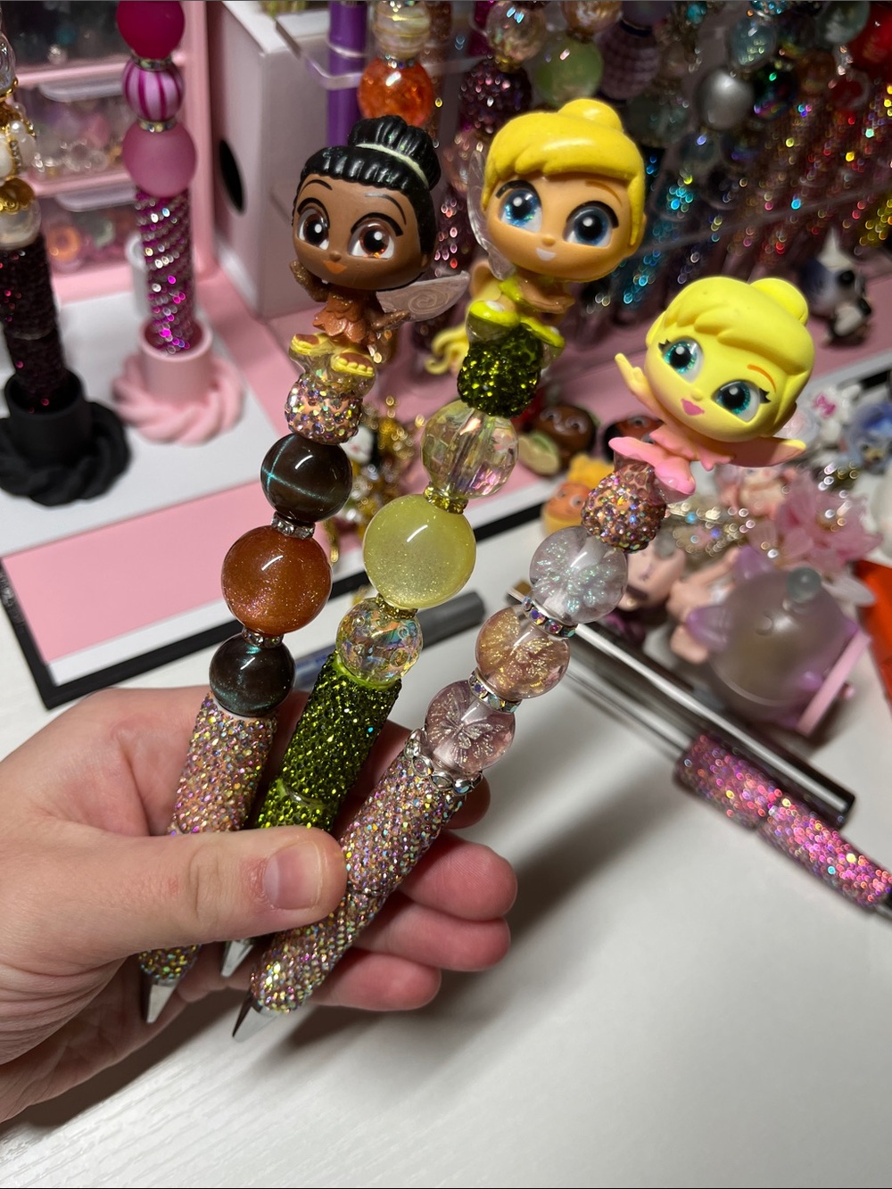 Lightweight fairy pens - set of 3